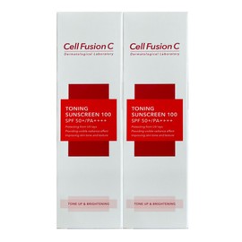Cell Fusion C 셀퓨전씨 토닝 썬스크린 100 50ml(SPF50+) 2개 / 써클 Cell Fusion C Toning Sunscreen 100 50ml (SPF50+) 2 pieces / Circle