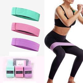 VOANZO 3pcs Resistance Bands, Resistance Band for Legs and Glutes, Exercise Band Workout, Non-Slip, Back Stretcher