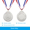 PATIKIL Silver Award Medals, 15 Pcs 2nd Place Style Winner