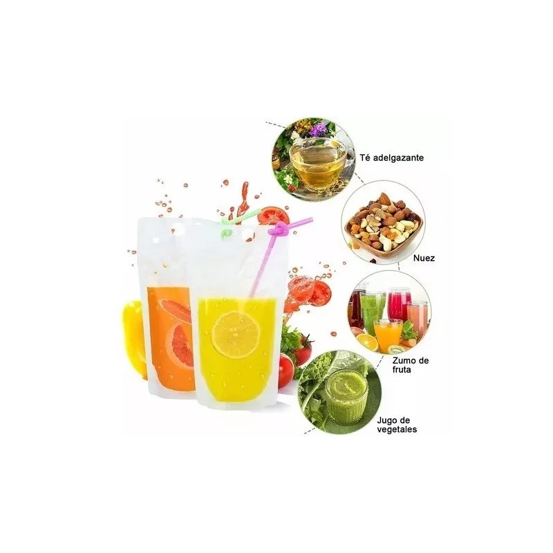 utensilios camping/utensilios cocina para acampar 100 Pcs Bolsa De Bebida