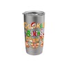 Cookie Baking Crew Cooking Coquette Bow Xmas Gingerbread Stainless Steel
