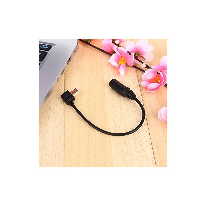 Buachois Cable Adaptador de Micrófono, Cable Adaptador de Audio Jack,