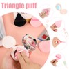 Pimoys 15 Pieces Powder Puff Face Triangle Makeup Puffs for