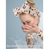 Hairband Set, 6 Pack Spa Headband with Bow, Makeup Headband,