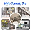 40 Pcs Wire Shelf Clips for 1 Inch Post,Universal Wire
