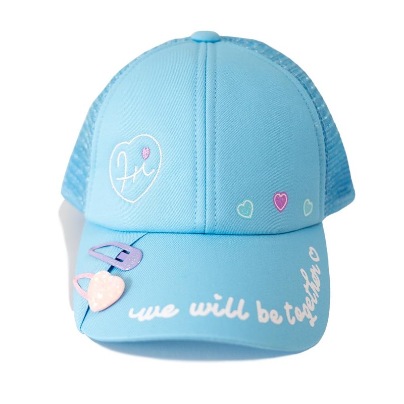 Happybeans Girls Hat, Cap with Hairpin for Kids, Elementary School