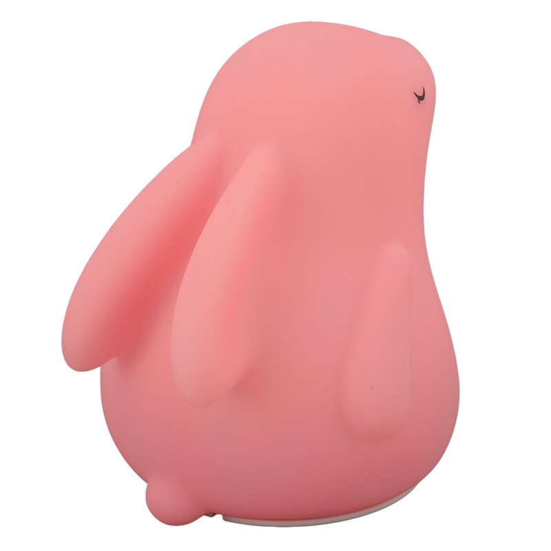 Baby Rabbit Night Light USB Rechargeable 7 Color Changing Toddler