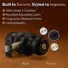Copper Creek Entry Door Knob – Keyed Entry Handle with