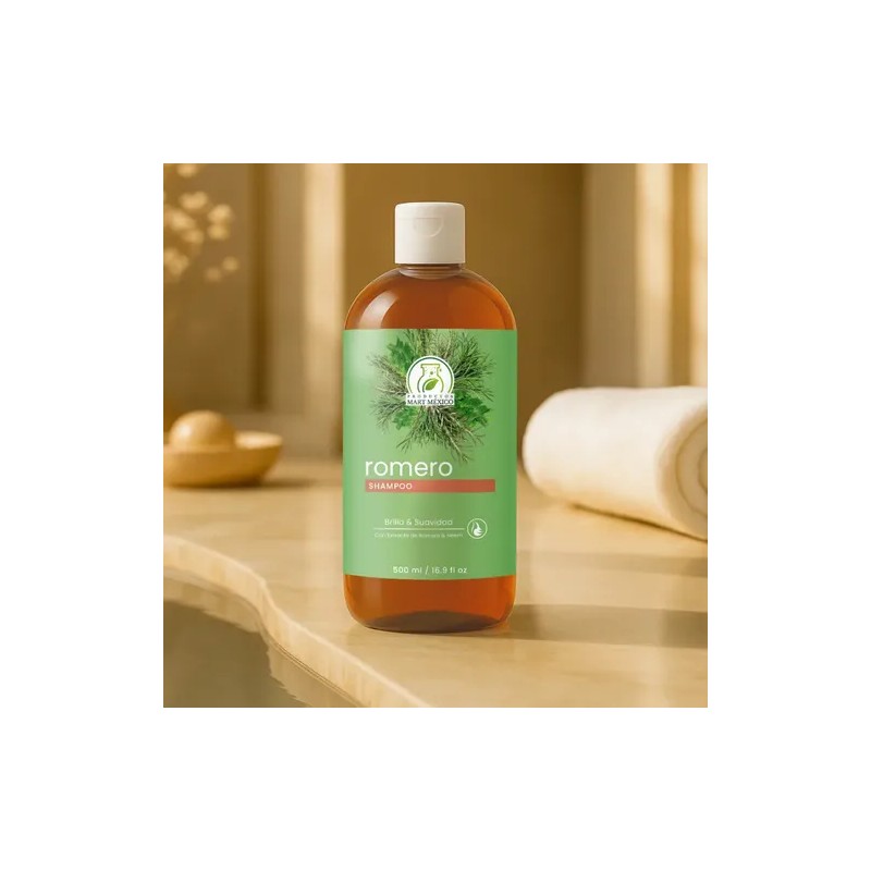 Shampoo Capilar De Romero Antioxidantes 500ml