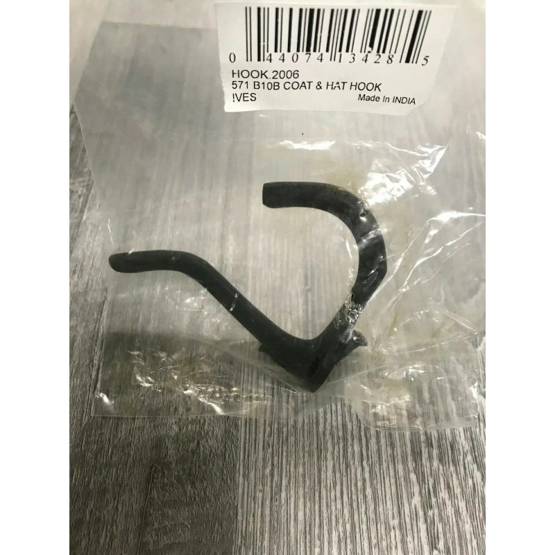 Ives 571 B10B Brass Coat & Hat Hook Oil-Rubbed Bronze