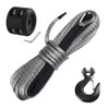 Ucreative 3/16 Inch x 50 Feet Synthetic Winch Rope 8,350LBs