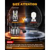 Auxbeam 5202 5201 Fog Lights, 10000LM 400% Brighter 5202 PS19W