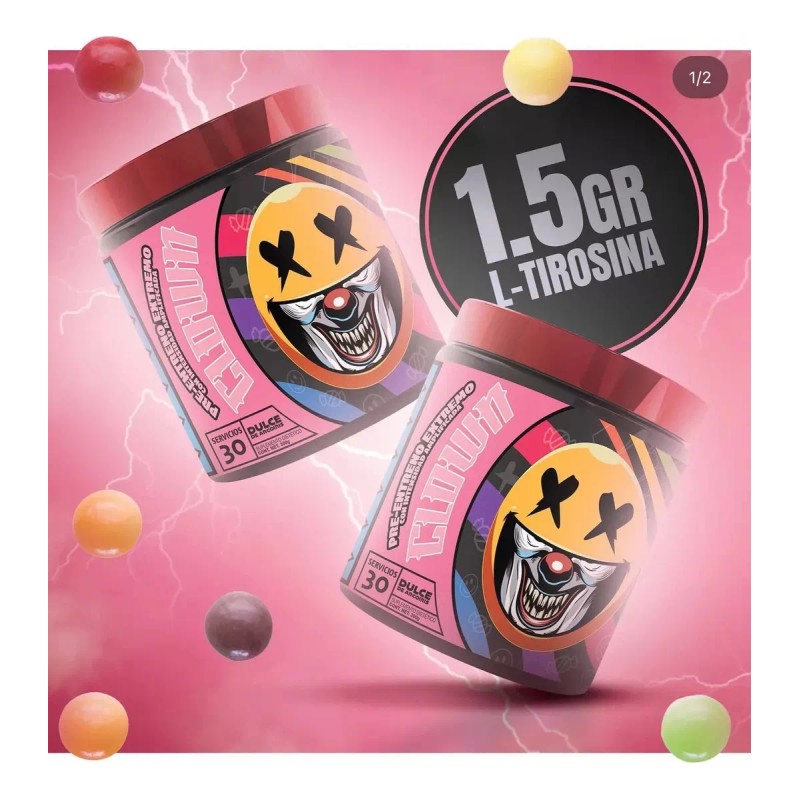 Clown Pre Entreno Extremo Smile Labz 300g