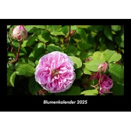 Blumenkalender 2025 Fotokalender DIN A3: Monatskalender mit Bild-Motiven aus Fauna und Flora, Natur, Blumen und Pflanzen