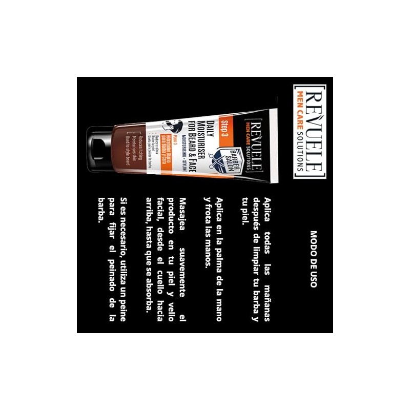 REVUELE MEN CARE SOLUTIONS 3 PACK SET CUIDADO DE CARA,