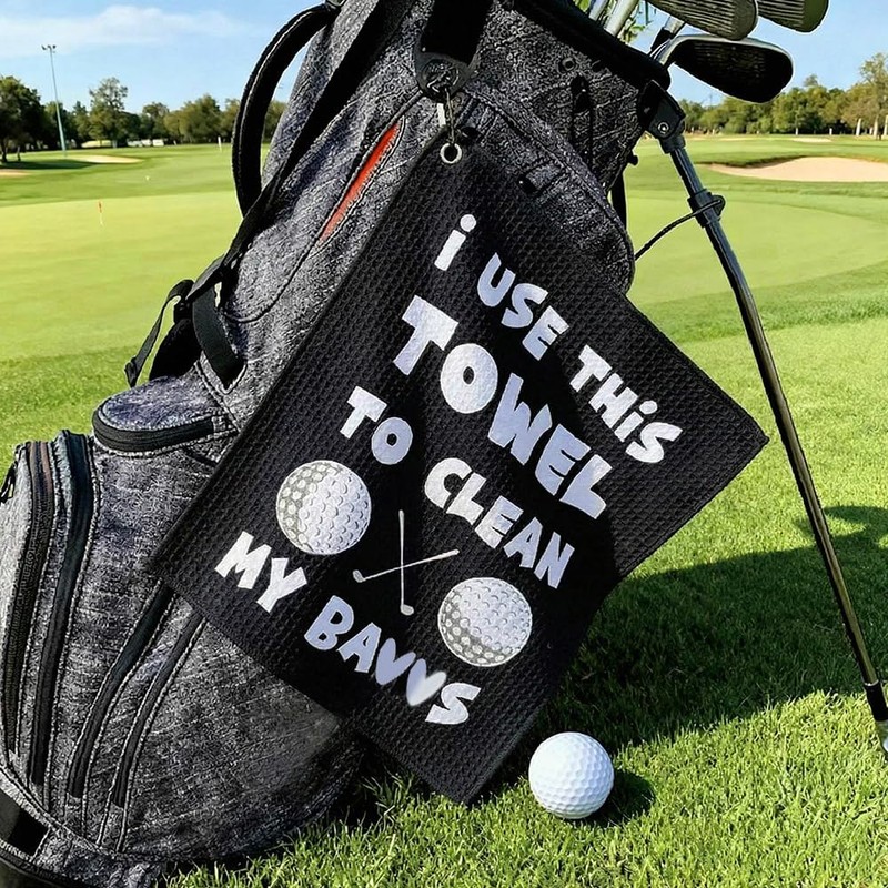 Funny Golf Gifts for Men, Golf Microfiber Towel Gifts for