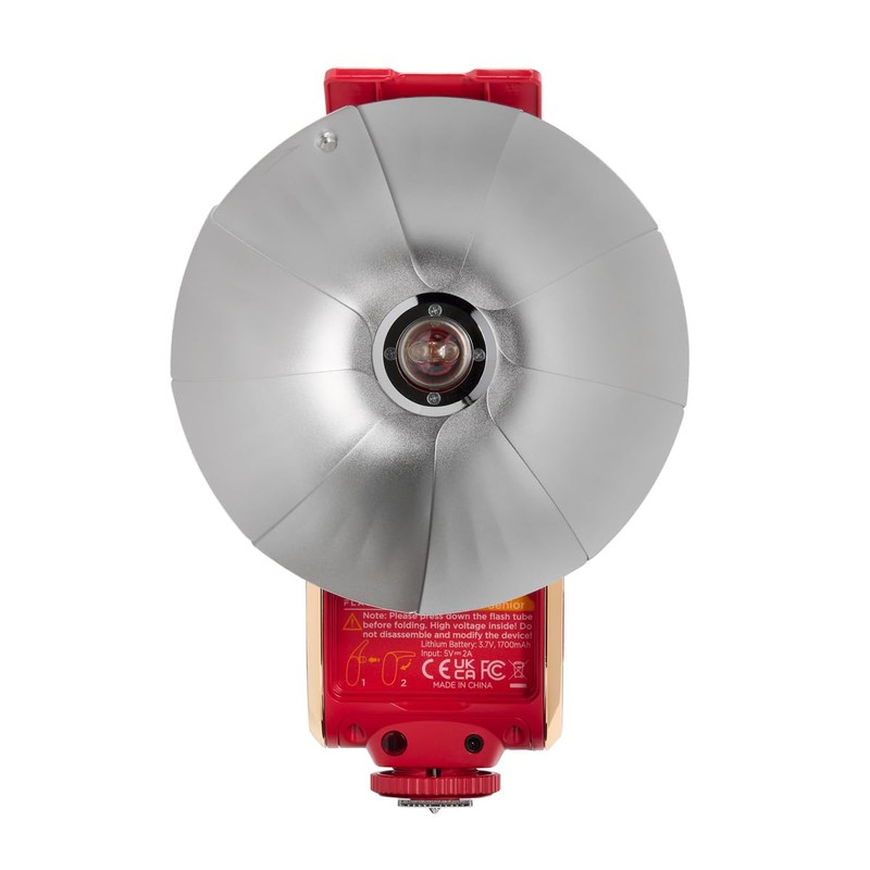 Flashpoint Flashback Senior On-Camera Flash, Red