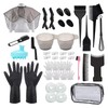 Kit de tinte de cabello de 42 piezas, cuenco para