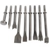 8milelake 9Pcs Pneumatic Air Hammer Punch Chipping Bits Tool Chisel