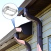 KKONHII 4 Pack 3.9" X 4.7" Aluminum Gutter Downspout Outlet,