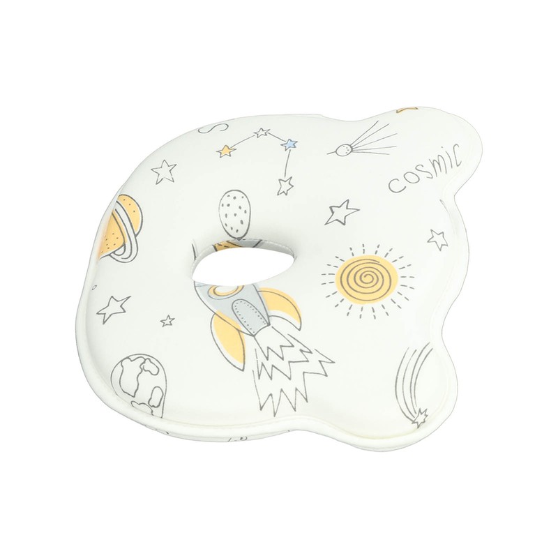 Baby Head Shaping Pillow Prevent Flat Head Cartoon Pattern Soft