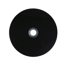 Mytee Products 24" Fifth Wheel Disc Lube Plate w/Steel Retention Clip - 5mm Thick, HDPE - Friction Protection for 5th Wheel Trailer, RV, Camper Safety Kit