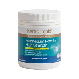 Herbs of Gold Buy Herbs of Gold Magnesium Powder High Strength 300g Online