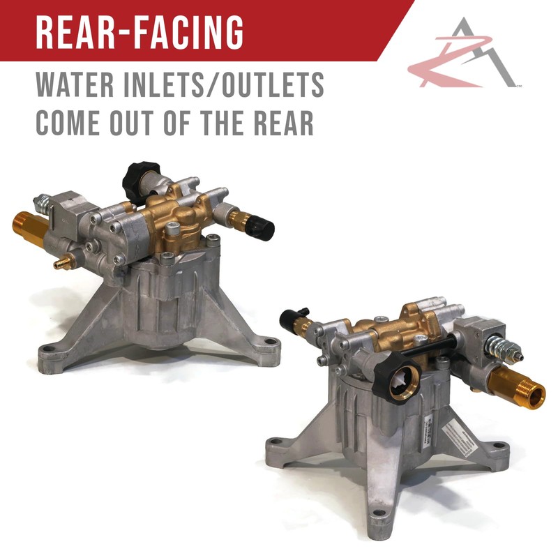 The ROP Shop 7/8" Shaft 3100 PSI Vertical Pressure Washer