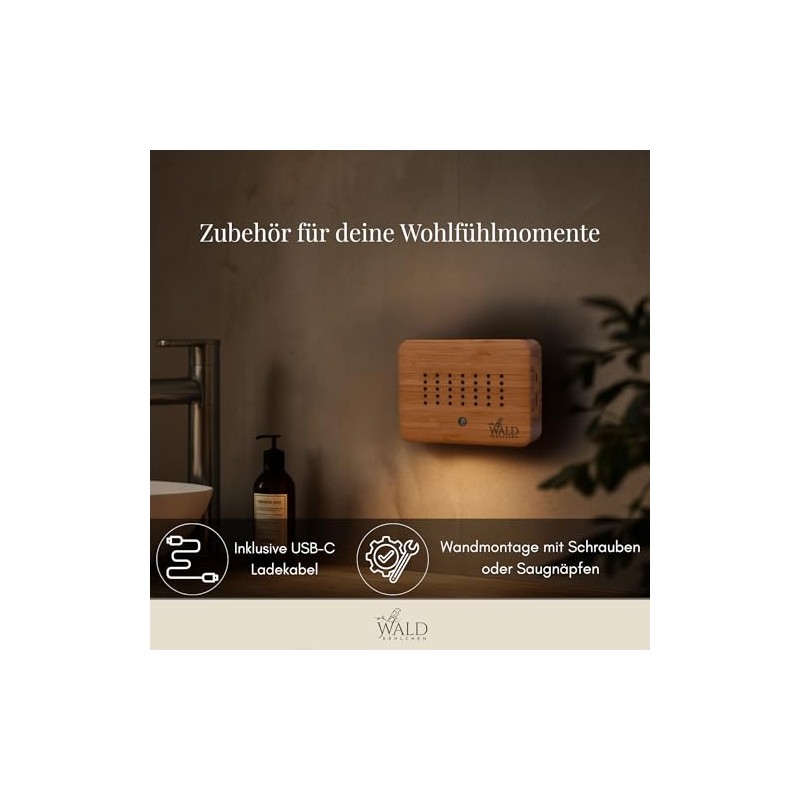 Premium Birdsong Box Made of Real Solid Bamboo Wood -