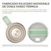 Hikeo Termo para Agua y Café 1.2 L Acero Inoxidable