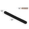 CHAOMAO Professional Nail Files 10PCS Double Sided 100/180 Grit Emery