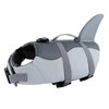 Voarge Dog Life Vest, Swimming Float Jacket Adjustable, Dog Life