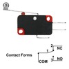 Heschen Micro Switch, V-156-1C25, 7.5A 250VAC, Ith 20A, SPDT, Long