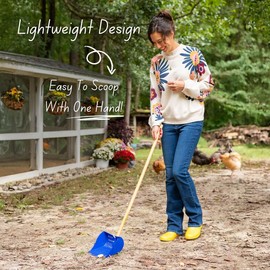The Coop Scoop® | 2-in-1 Chicken Poop Scoop & Rake | Sand Sifting Shovel For Waste Removal