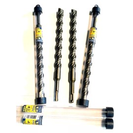 IRWIN 4 IRWIN JORAN 7/8" X 12" SDS SPEED PLUS CARBIDE TIPPED MASONRY HAMMER DRILL BITS