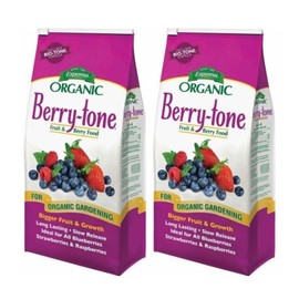 Espoma Organic Berry-tone Natural Organic Fruit/Berry Fertilizer, 4# (2 pack)