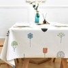 Yofori Table Cloth for Rectangle Table Heavy Duty Vinyl Tablecloth