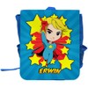 Children's Backpack with Name Erwin Case With Superhero For Boys