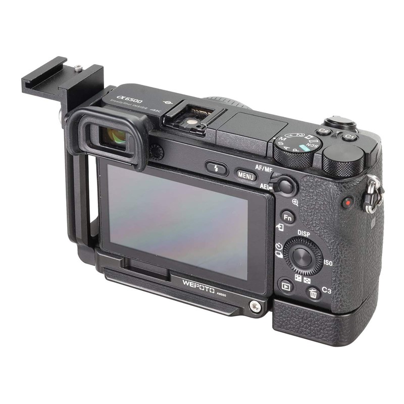 WEPOTO 6500 series Camera Hand Grip Quick Release Plate L-bracket