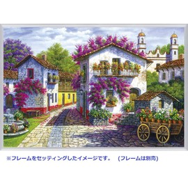 1000 Piece Jigsaw Puzzle Arturo Zarraga Altoro Zaraga Colonial Town (20 x 30 inches)
