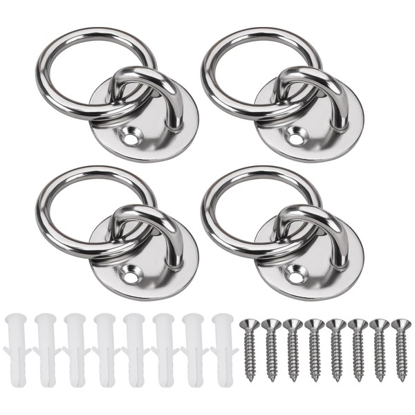 SG Store Set of 4 Round Eye Plates Deck Wall