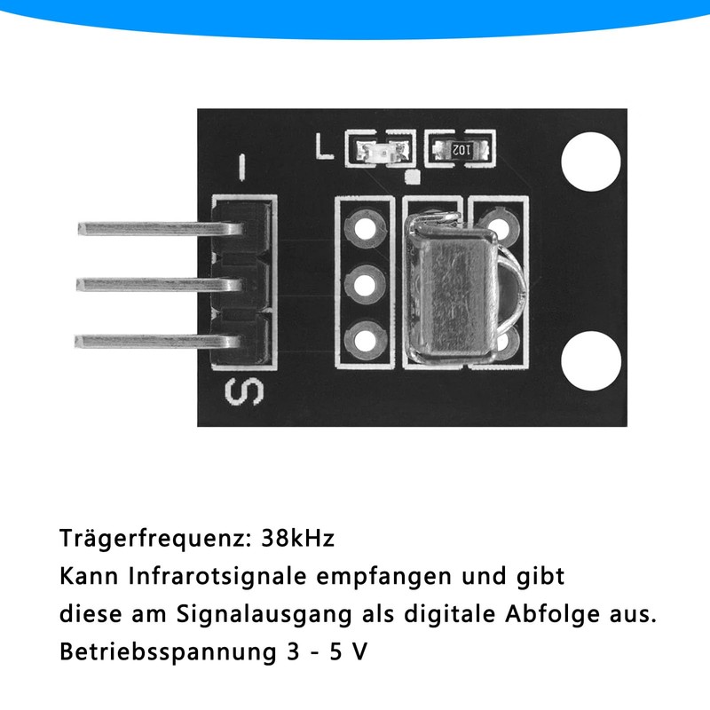 KY-022 Infrared IR Sensor Receiver Module for Obstacle Detection Distance