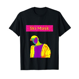 Mask logo Rap style Tee T-Shirt