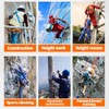Full Body Safety Harness Fall Protection Kit with Dorsal D-Ring,