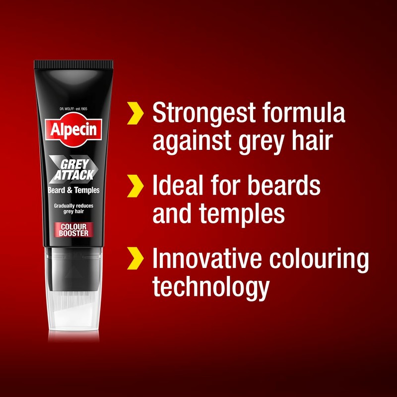 Alpecin Grey Attack Beard & Temples Colour Booster 50 ml