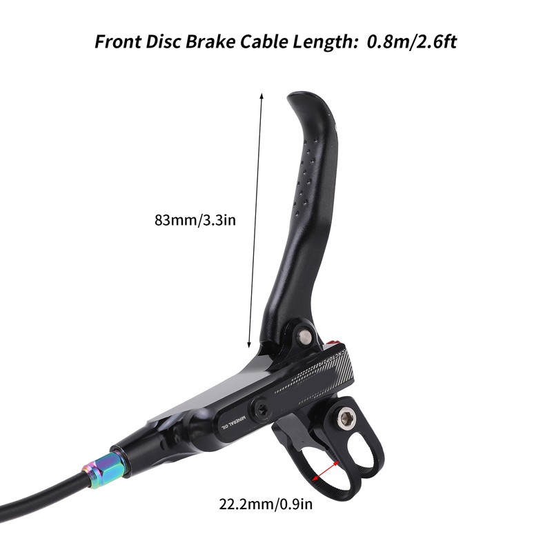 MEIJUN Bicycle Disc Brake Kit Bike Disc Brake Conversion Set