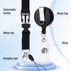 Geyoga 35 Pcs Badge Holders Kit Lanyards for ID Badges