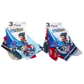 Product Name: Beyblade Burst socks for kids, boys different sizes as a pack of 6 (23/26)