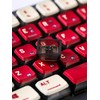 XDK Backlit Keycaps Red Shine Through PBT Keycaps, Pudding Keycaps
