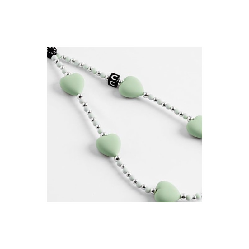 CASETiFY Heart Phone Charm - Mint Heart